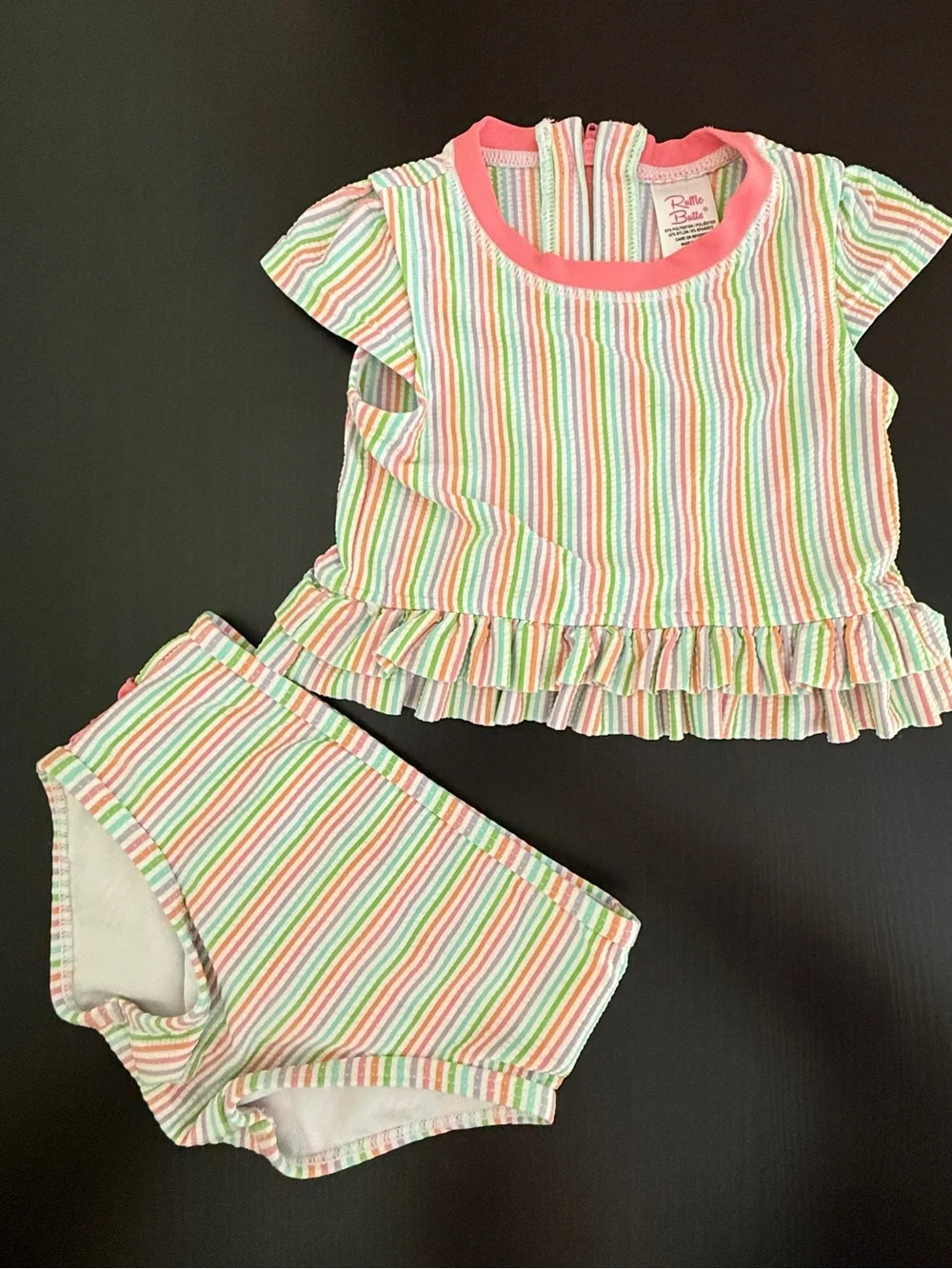 Ruffle Butts Two-Piece Swim Set - 12-18 months